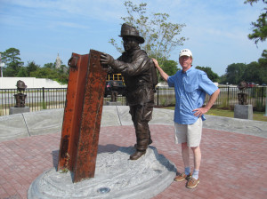 Ed Walker, Sculptor, Wilmington NC firefighter by Ed Walker