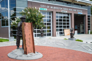 Wilmington Firefighter Memorial by Ed Walker
