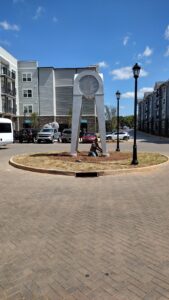 Dockside Clock Tower Logo side in Clemson SC