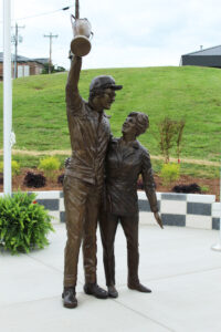 Richard and Lynda Petty Monument in Randleman NC